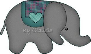 Country Elephant by Claudia